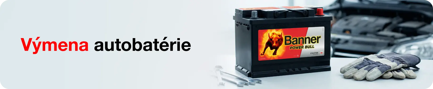 Servis a predaj autobatérií Banner