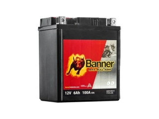 BANNER Bike Bull AGM BTX7L-BS 50614, 12V/6Ah 100A
