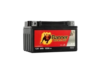 BANNER Bike Bull AGM BTX7A-BS 50615, 12V/6Ah 105A